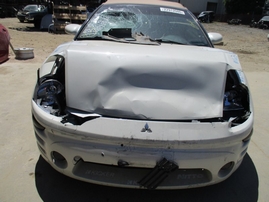 2003 MITSUBISHI ECLIPSE GS SPYDER WHITE 2.4L AT 163762